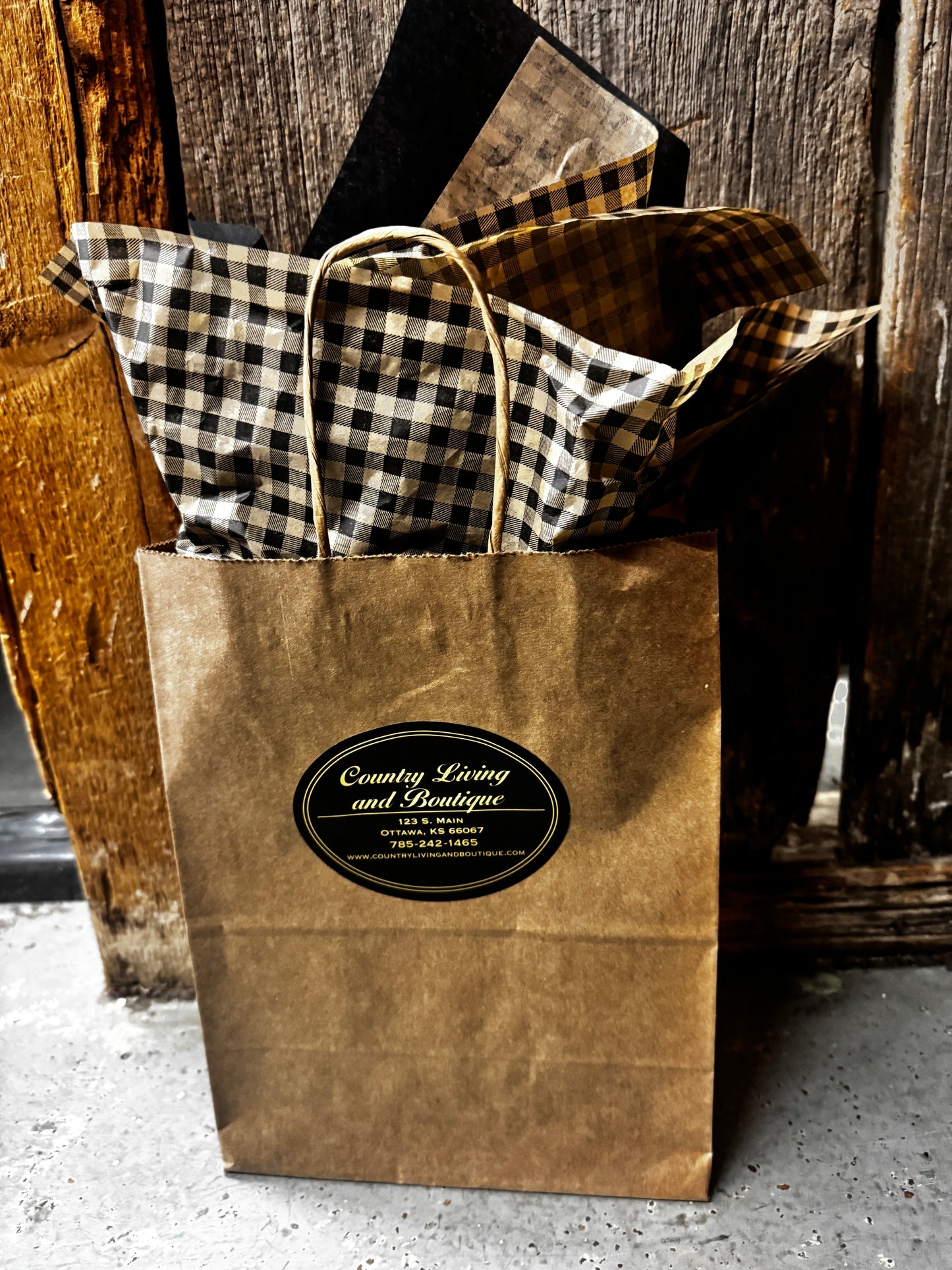 Small Gift Bag and Tissue Paper