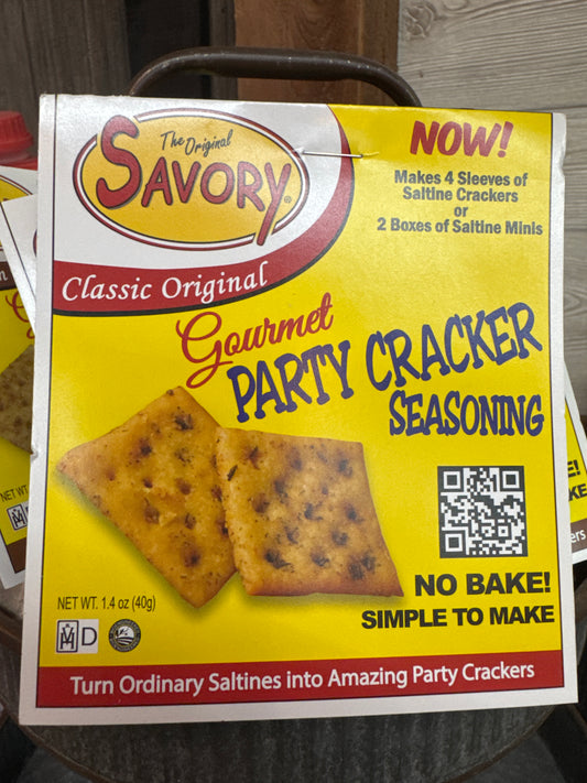 Classic Original Savory Gourmet Party Cracker Mix