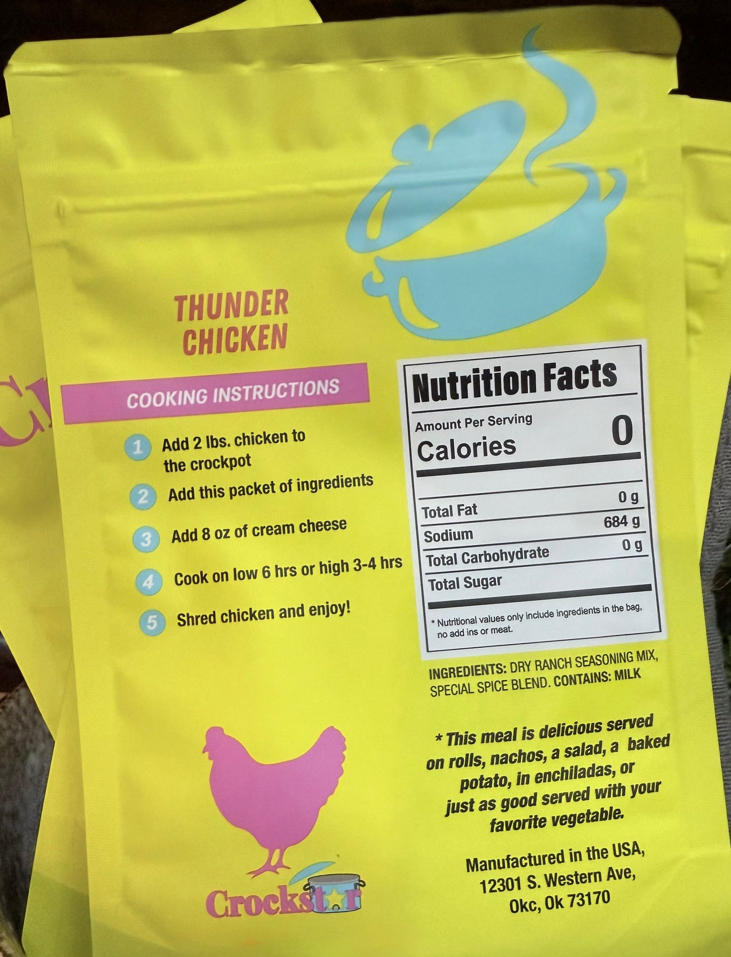 Crockstar-Thunder Chicken