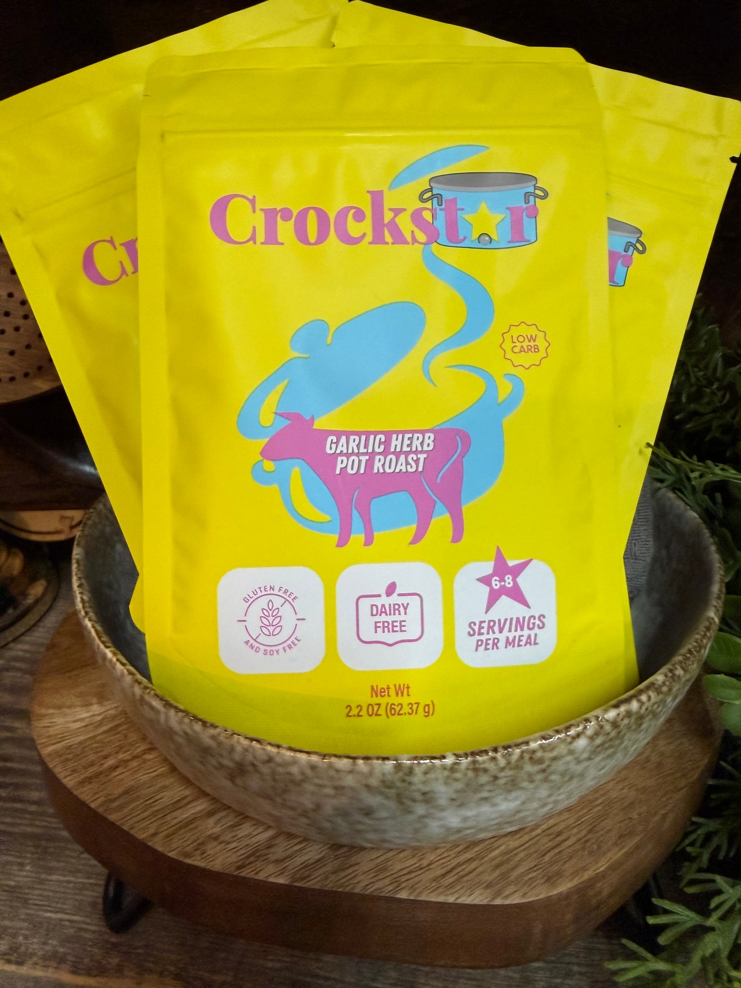 Crockstar-Garlic Herb Pot Roast