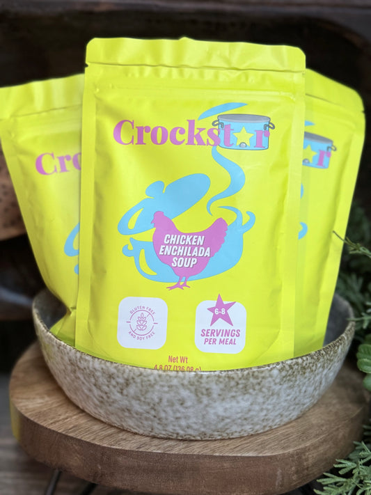 Crockstar-Chicken Enchilada Soup
