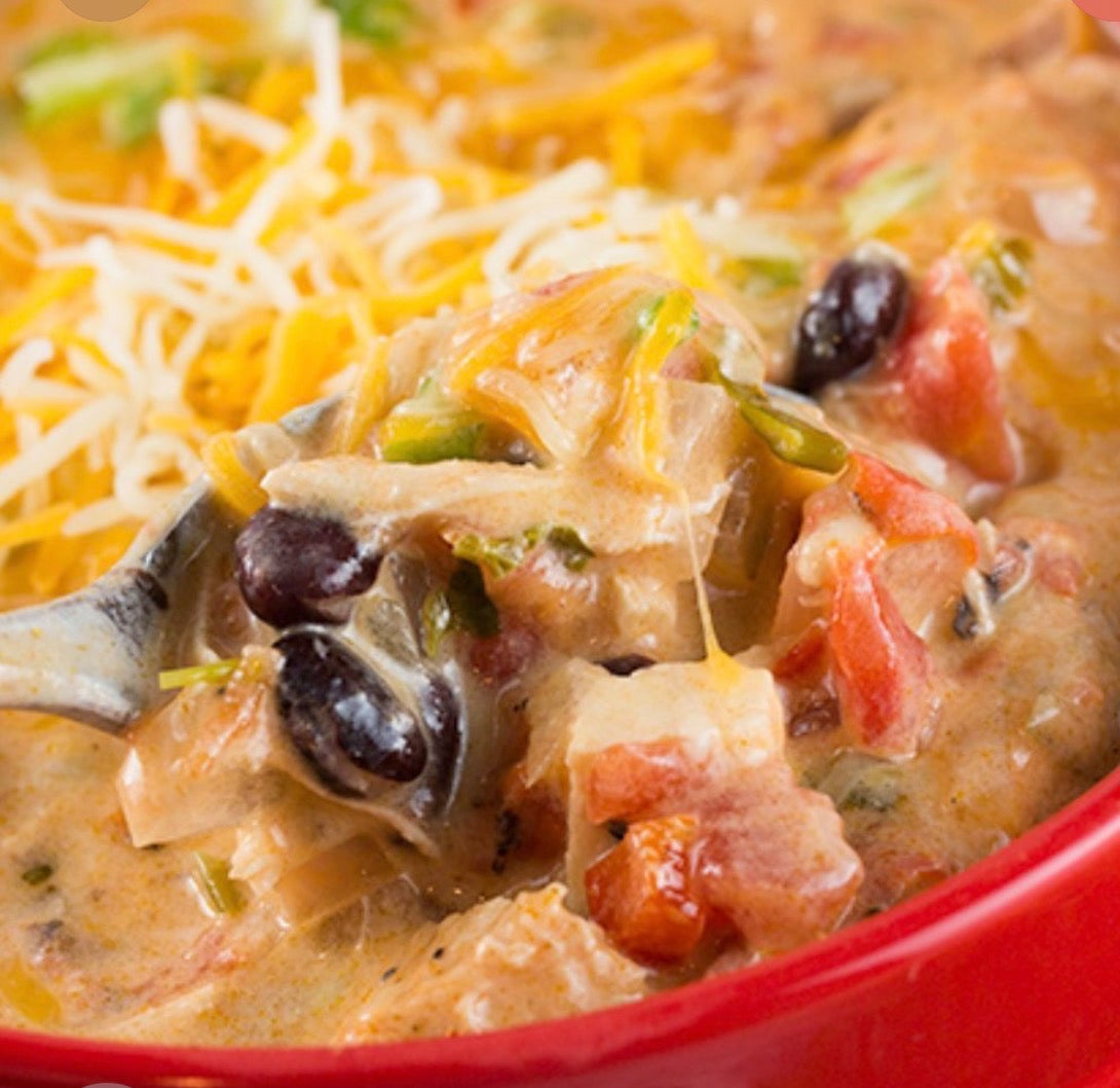 Crockstar-Chicken Enchilada Soup