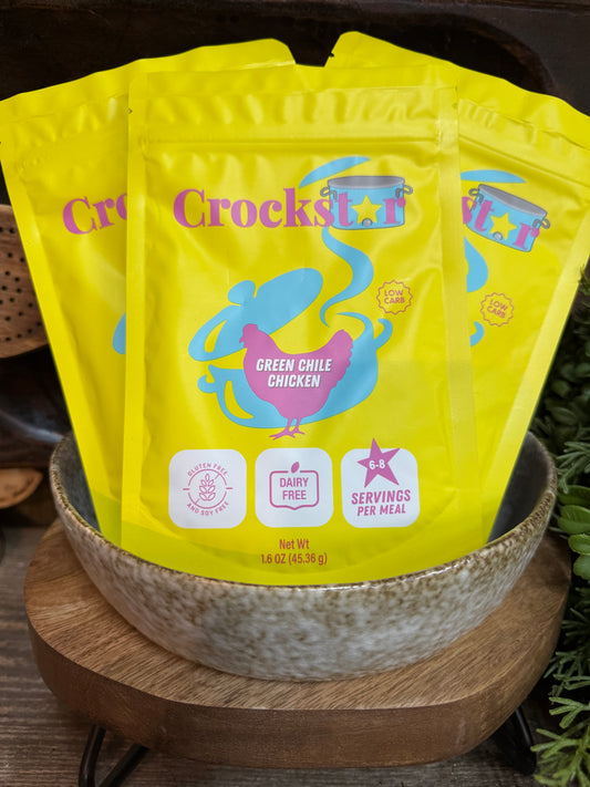 Crockstar-Green Chili Chicken