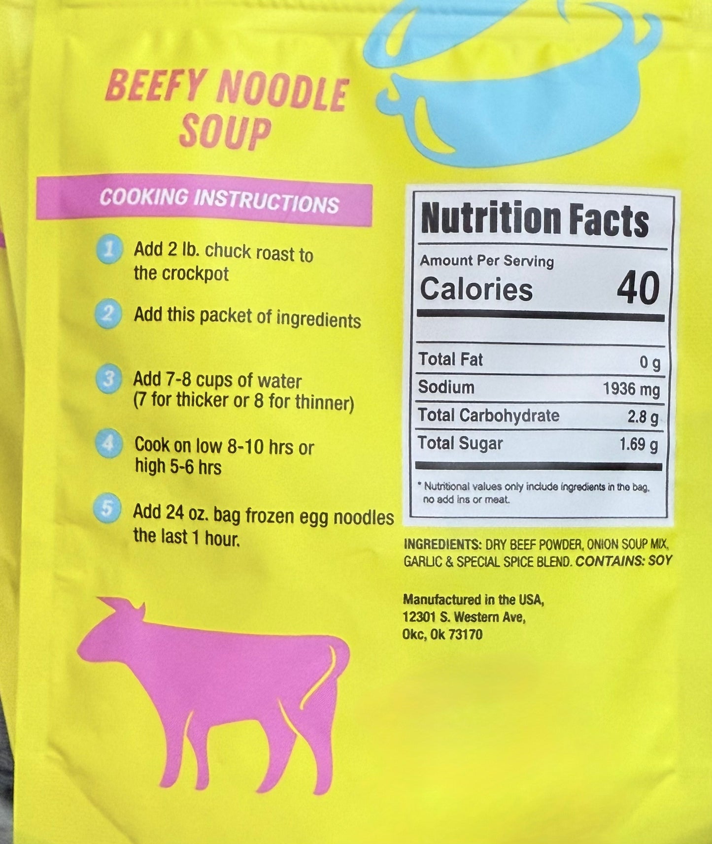 Crockstar-Beefy Noodle Soup